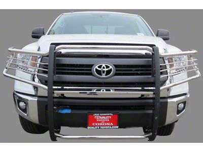 Grille Guard; Stainless Steel (07-21 Tundra, Excluding 2019 TRD Pro)