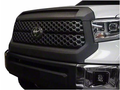 Grille Surround and Hood Bulge Overlay; Attitude/Midnight Black Metallic (22-25 Tundra)