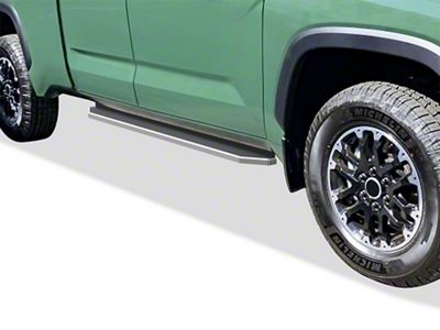 H-Style Running Boards; Polished (22-25 Tundra Double Cab)