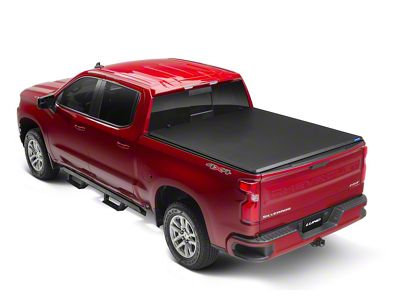 Hard Fold Fold Tonneau Cover (22-25 Tundra w/ 5-1/2-Foot Bed & Deck Rail System)