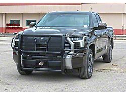 HD Grille Guard; Semi-Gloss Black (22-25 Tundra)