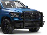 HD Replacement Front Bumper with Receiver Hitch; Semi-Gloss Black (14-21 Tundra)
