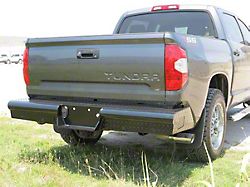 HD Replacement Rear Bumper; Semi-Gloss Black (14-21 Tundra)