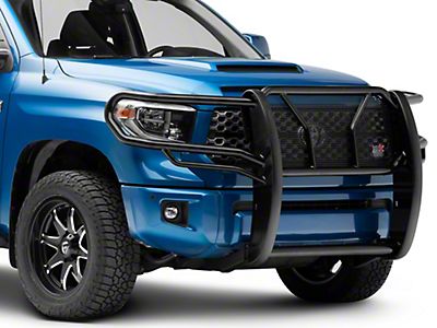 Westin HDX Polished Stainless Steel Grille Guard - Fits 2014-2021 Toyota Tundra, Heavy Duty 2" Tube