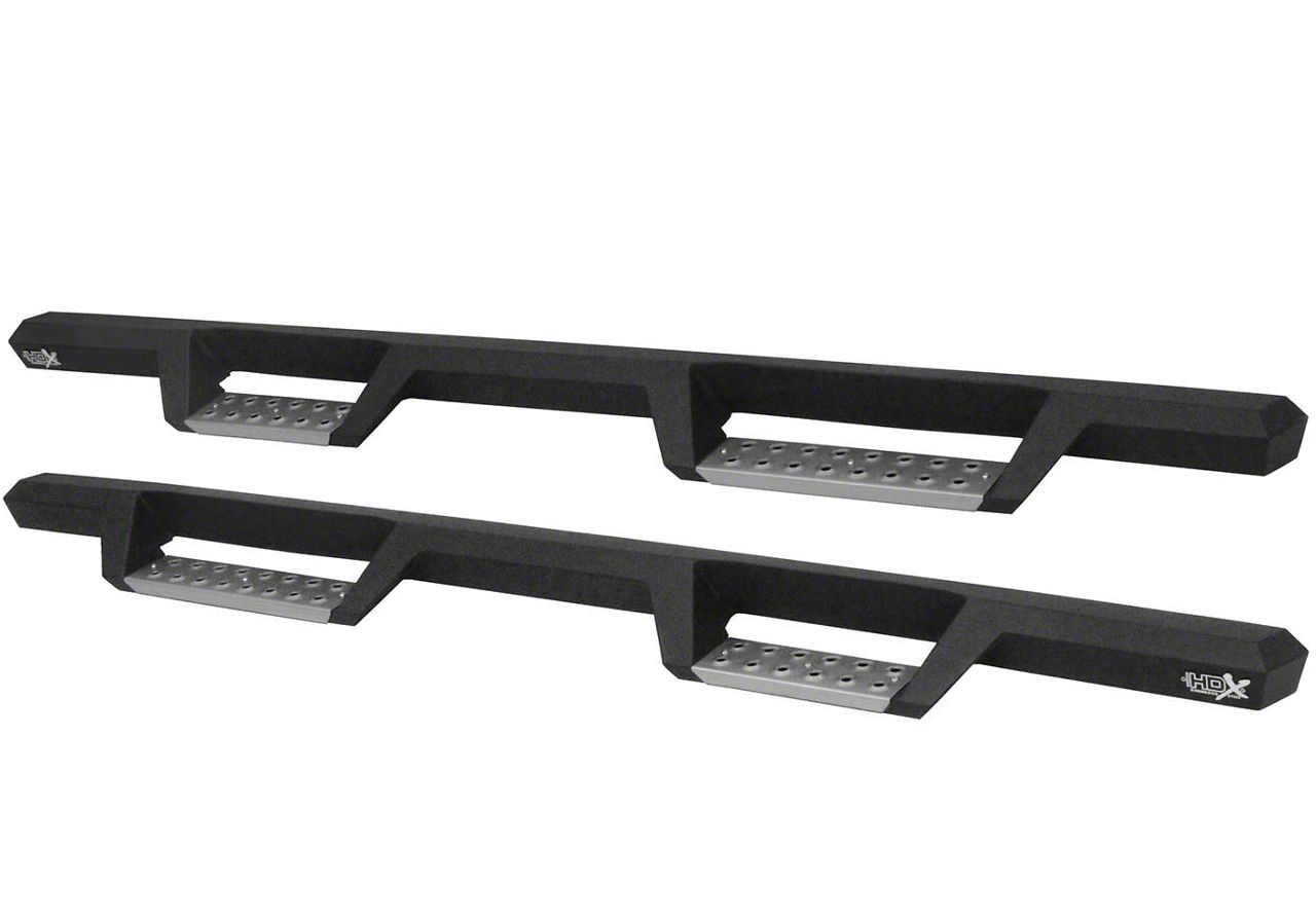 Tundra HDX Stainless Drop Nerf Side Step Bars; Textured