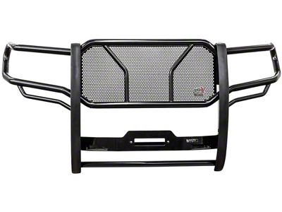 Westin HDX Winch Mount Grille Guard; Black (14-21 Tundra)
