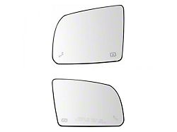 Heated Blind Spot Detection Mirror Glass; Driver and Passenger Side (14-17 Tundra)