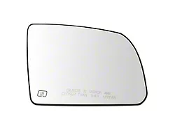 Heated Mirror Glass; Passenger Side (07-17 Tundra)