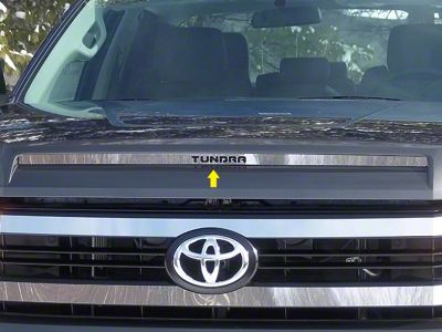 Hood Vent Trim; Stainless Steel (14-21 Tundra)