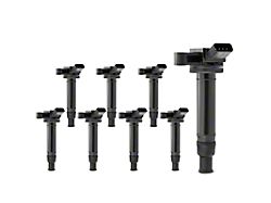 Ignition Coil with 4-Pins; Set of 8 (00-09 4.7L Tundra)
