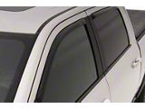 In-Channel Ventvisor Window Deflectors; Front and Rear; Dark Smoke (22-26 Tundra Double Cab)