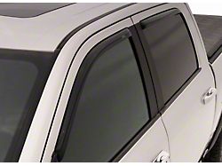 In-Channel Ventvisor Window Deflectors; Front and Rear; Dark Smoke (22-26 Tundra CrewMax)