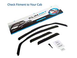 in-Channel Window Deflectors (07-21 Tundra Double Cab)