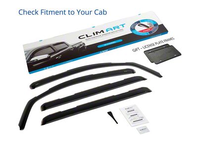 in-Channel Window Deflectors (07-21 Tundra CrewMax)