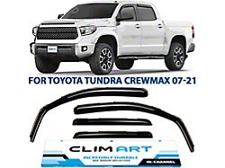 in-Channel Window Deflectors (07-21 Tundra CrewMax)