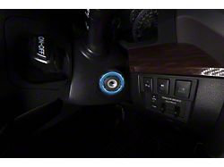 Key Ignition Accent Trim; Cavalry Blue (14-21 Tundra)