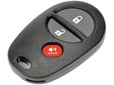 Keyless Entry Remote Case; Black (07-18 Tundra)