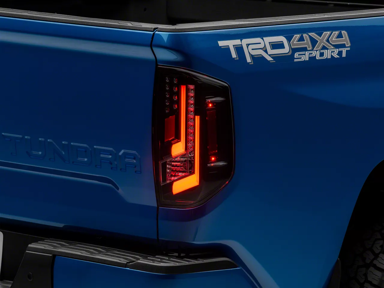 Tundra LED Tail Lights; Gloss Black Housing; Clear Lens (14 Tundra LED Tail Lights; Gloss Black Housing; Clear Lens (14
