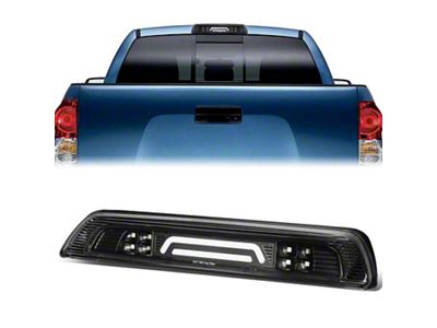 LED Third Brake Light; Black (07-21 Tundra)