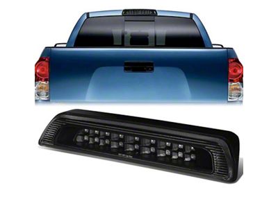 LED Third Brake Light; Black (07-21 Tundra)