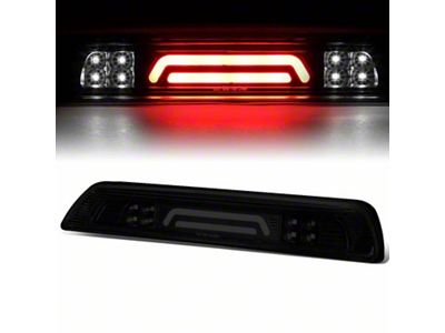 LED Third Brake Light; Black Smoked (07-21 Tundra)