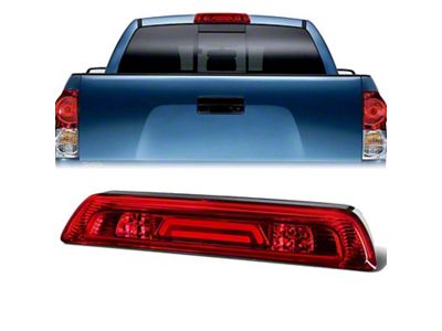 LED Third Brake Light; Red (07-21 Tundra)