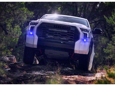 LED Vent Grille Lights; Blue (22-25 Tundra)