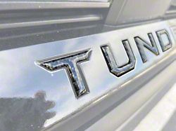 Lower Grille Letter Inserts; Smoked Mesquite (22-25 Tundra)
