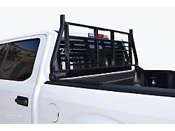 Medium Duty Headache Rack; Black (07-26 Tundra)