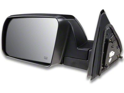 Mirror; OEM; Powered; Heated; Textured Black; Left (07-13 Tundra)