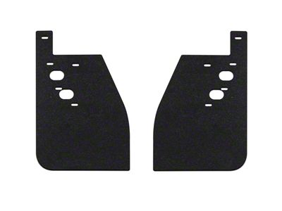 Mud Flaps; Rear (14-21 Tundra)