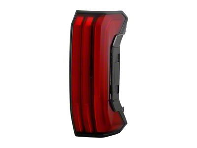 OE Style Full LED Non-Sequential Tail Light; Black Housing; Red Lens; Passenger Side (22-25 Tundra w/o Factory Sequential Tail Lights)