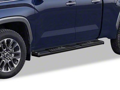 OE Style Running Boards; Black (22-25 Tundra Double Cab)