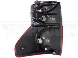 OE Style Tail Light; Chrome Housing; Red/Clear Lens; Driver Side (10-13 Tundra)
