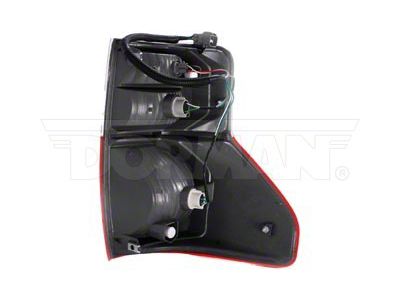OE Style Tail Light; Chrome Housing; Red/Clear Lens; Passenger Side (10-13 Tundra)
