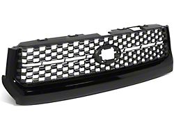 OE Style Upper Replacement Grille; Black (18-21 Tundra)