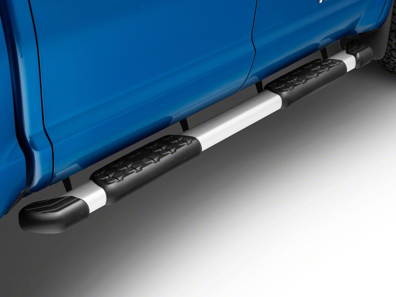 thumbnail image 2 of Topline 5" Aluminum Running Boards For Toyota Tundra CrewMax 2007-2021 - Matte Black 2 of 6