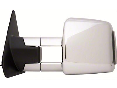 OEM Style Extendable Powered Heated Towing Mirror; Driver Side (07-21 Tundra)