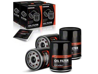Oil Filters; Set of 4 (22-25 Tundra)