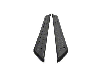 Westin Outlaw Running Boards; Textured Black (22-25 Tundra Crew Max)