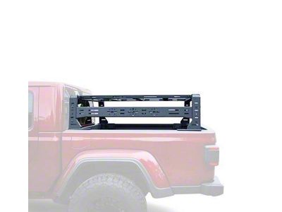 Overland Utility Bed Rack; Sandy Black (14-25 Tundra)