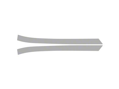 Paint Protection PPF Pre-Cut Kit; A-Pillar; Gloss (22-25 Tundra Double Cab)