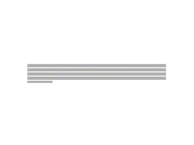 Paint Protection PPF Pre-Cut Kit; Door Edge Guards; Gloss (22-25 Tundra CrewMax, Excluding TRD Pro)