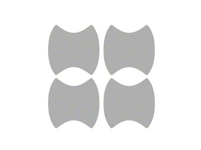 Paint Protection PPF Pre-Cut Kit; Door Handles; Gloss (22-25 Tundra Double Cab)