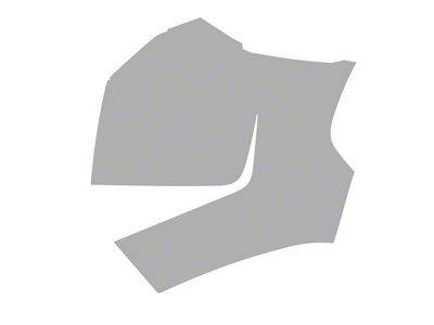 Paint Protection PPF Pre-Cut Kit; Driver Side Front Bumper; Gloss (22-25 Tundra Double Cab)