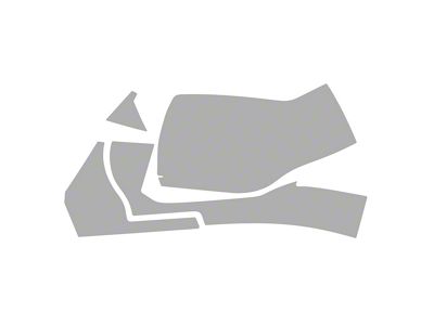 Paint Protection PPF Pre-Cut Kit; Driver Side Mirror; Gloss (22-25 Tundra CrewMax, Excluding TRD Pro)