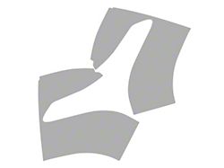 Paint Protection PPF Pre-Cut Kit; Fenders; Gloss (22-26 Tundra CrewMax, Excluding TRD Pro)