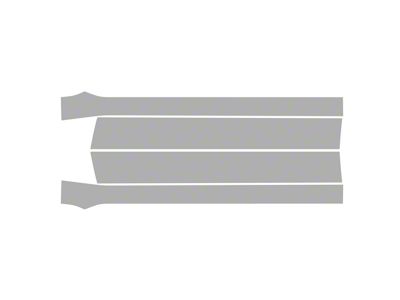 Paint Protection PPF Pre-Cut Kit; Front Door Panels; Gloss (22-25 Tundra CrewMax, Excluding TRD Pro)