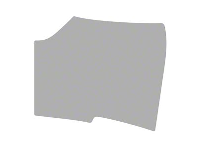Paint Protection PPF Pre-Cut Kit; Front Driver Side Bed Rocker; Gloss (22-25 Tundra CrewMax, Excluding TRD Pro)