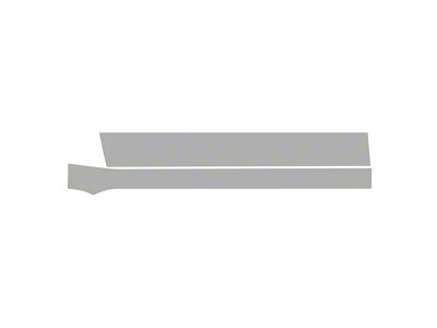 Paint Protection PPF Pre-Cut Kit; Front Driver Side Door Panel; Gloss (22-25 Tundra Double Cab)